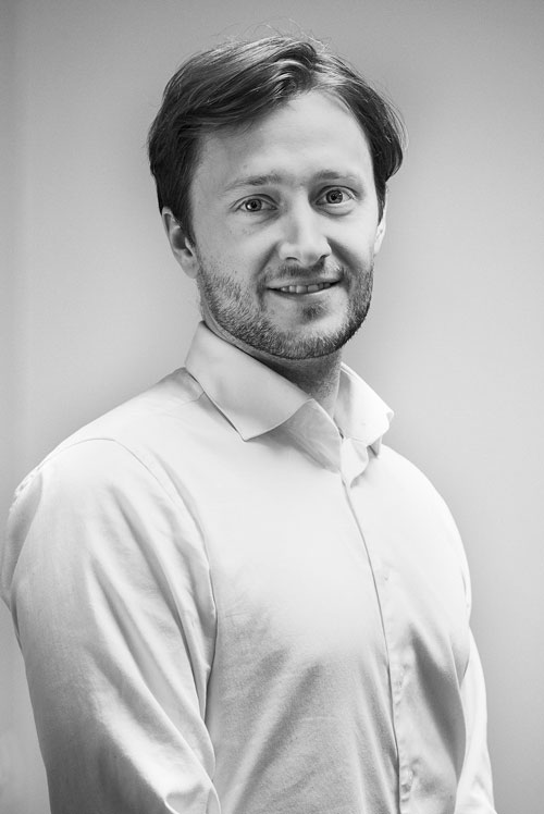 Marius Fekene Portrait of Gture's senior project manager Marius fekene